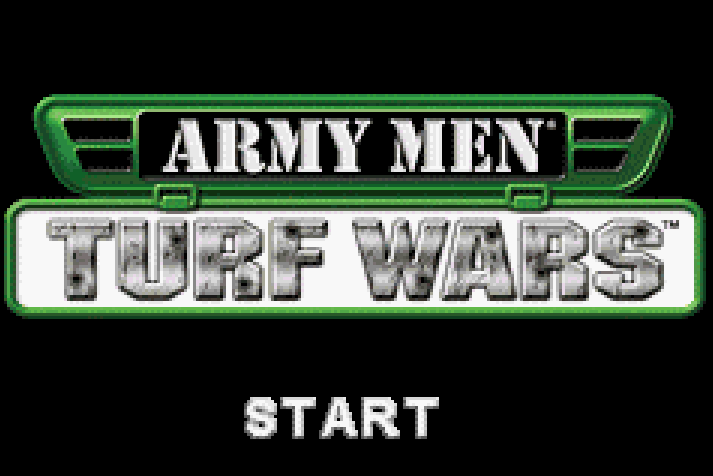 Army Men: Turf  Wars  Title Screen